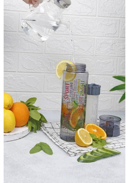 Desenli, Kilitli, Süzgeçli, Taşınabilir, 800 ml Sporcu ve Diyet Matara modelleri