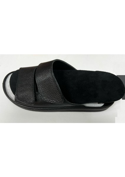 Ortopedik Demonte Hallux Valkus Terliği Erkek Siyah Tabanlık Terliği fiyatları