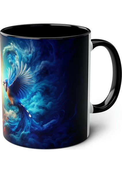 Anka Kuşu Temalı Baskılı Kupa Bardak modelleri