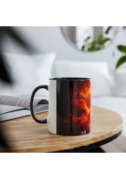 Anka Kuşu Temalı Baskılı Kupa Bardak