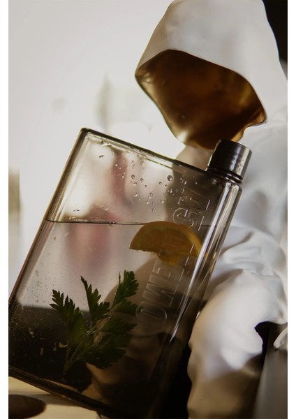 Siyah 450ML Motivasyonel Sporcu Su Şişesi ve Not Defteri Seti indirimleri