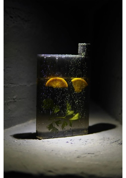 Siyah 450ML Motivasyonel Sporcu Su Şişesi ve Not Defteri Seti