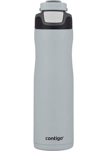 720ML Gri Otomatik Kapaqlı Serin Su Termosu