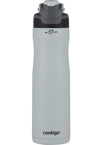 720ML Gri Otomatik Kapaqlı Serin Su Termosu fırsatları