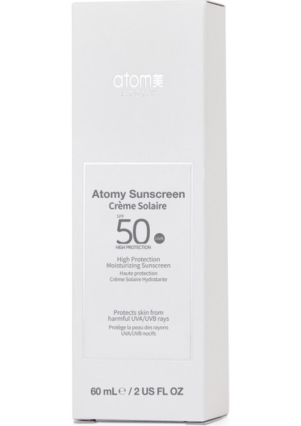 Sunscreen Crème Solaire Spf 50+ Yüksek Korumalı Nemlendirici Güneş Kremi fırsatları