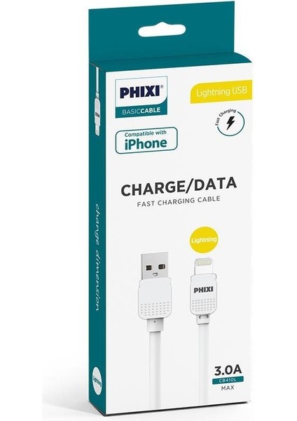 CB405L Basic 30cm Lightning Şarj ve Data Kablosu fiyatları