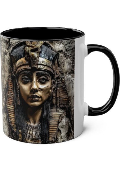 Antik Mısır Tanrıçası Temalı Baskılı Kupa fırsatları
