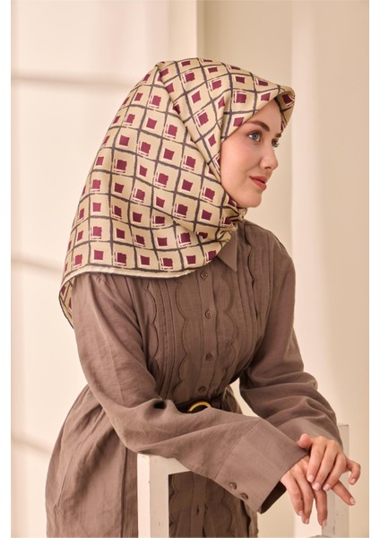 Twill Ipek Eşarp 11474 22 modelleri