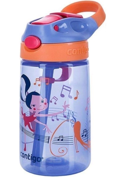 Mavi 420ML Flip Autospout Dansçı Kız Matara modelleri