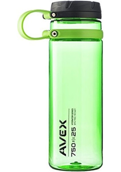 750ML Yeşil Tritan Suluk, Dayanıklı ve Hafif, Sağlıklı Içme Için Ideal