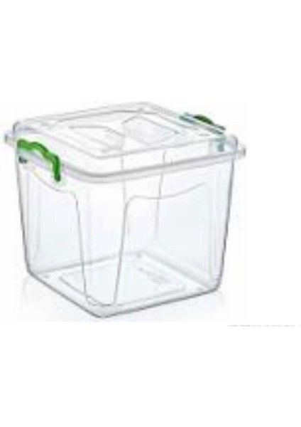Şeffaf Kapaklı Derin Saklama Kutusu 6 Litre, Beyaz, Sağlam ve Kullanışlı