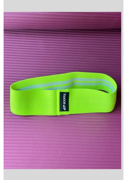 Yeşil Orta Direnç Bantı, Esneklik ve Güç Arttırıcı Spor Ekipmanı