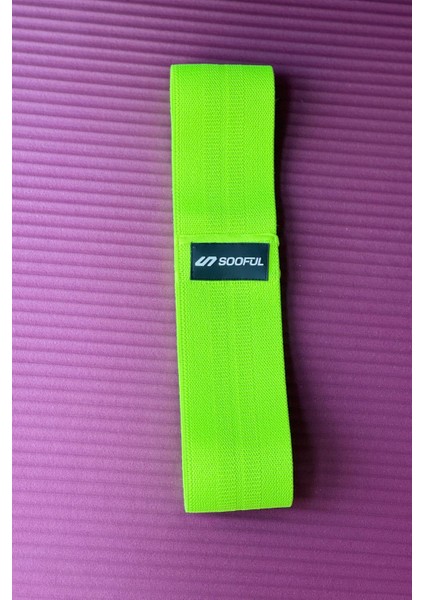 Yeşil Orta Direnç Bantı, Esneklik ve Güç Arttırıcı Spor Ekipmanı