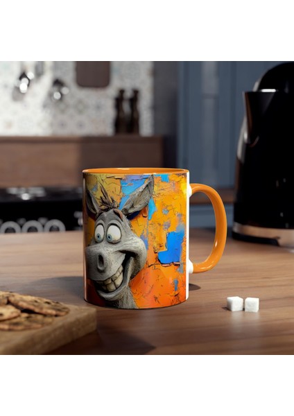 Arkadaşım Eşek Temalı Baskılı Kupa fiyatları