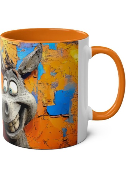 Arkadaşım Eşek Temalı Baskılı Kupa indirimleri