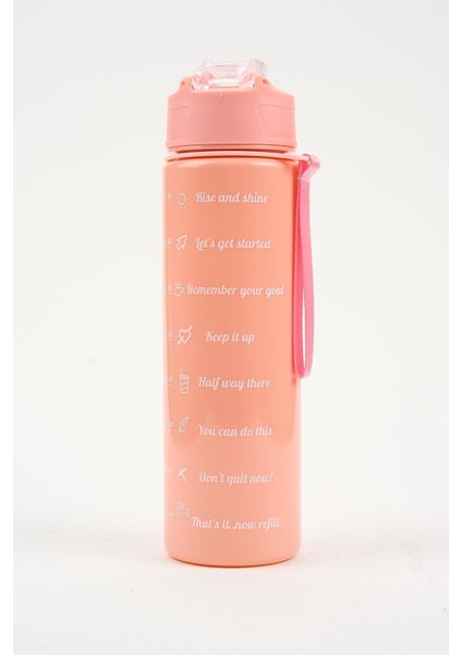 Renkli Göstergeli Motivasyon Matara TB172, Enerjik ve Şık Tasarım