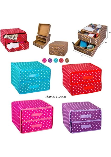 Pembe 2 Çekmeceli Dolap Içi Düzenleyici, Kravat, Şal, Fular Organizatörü fiyatları