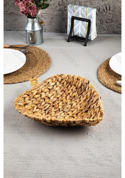 Renkli Hasır Kalp Dekoratif Sepet, Meyve ve Havlu Saklama Için Şık Tasarım modelleri