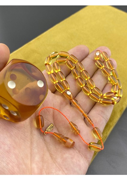 Ömer Daş Özel Kutulu Patinli Zar Kehribar modelleri