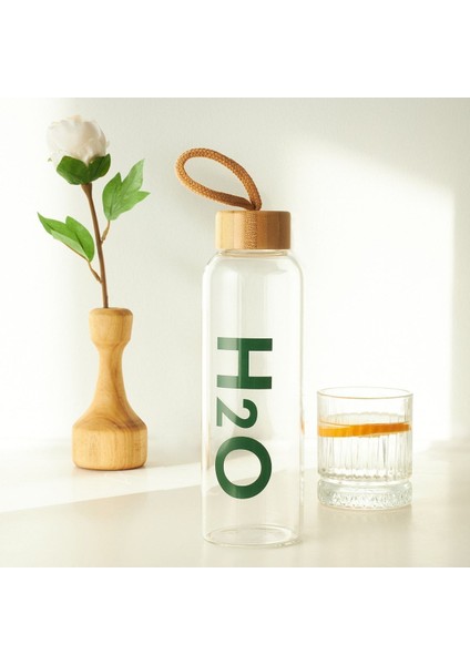 Bambu Kapaklı Cam Matara, Şık ve Hafif, Dayanıklı ve Pratik Tasarım modelleri