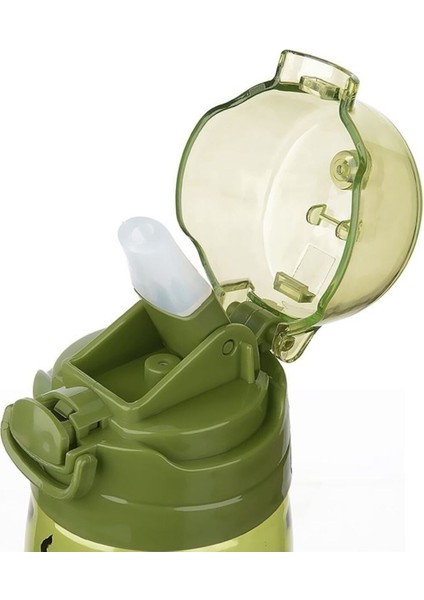 Yeşil 750ML Pipetli Su Matarası, Spor ve Günlük Kullanım Için Ideal modelleri