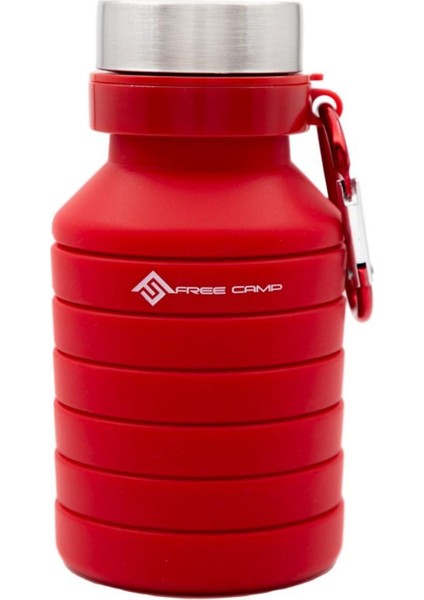 Renkli Katlanır Karabinalı Matara 205266K, Pratik ve Şık Seyahat Için