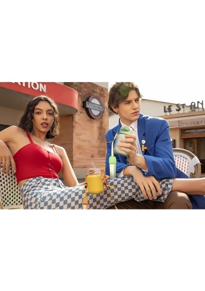 420ML Pipetli Çelik Matara, 6 Saat Sıcak/soğuk Tutma, 5 Renkli, Hafif ve Pratik modelleri