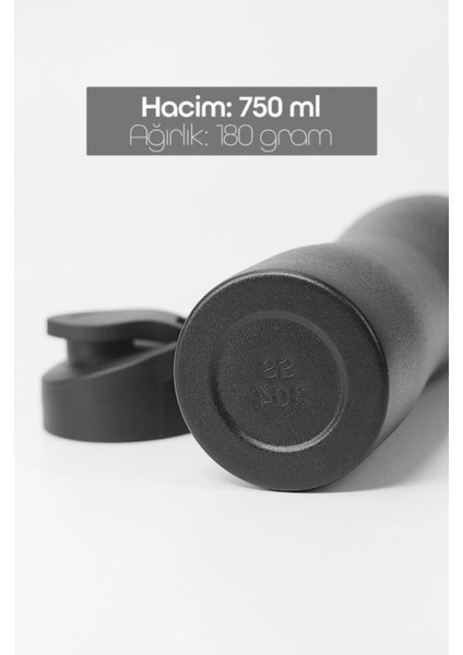 Siyah Renkli Paslanmaz Çelik Matara, Kulplu, Taşınabilir Spor Suluk indirimleri