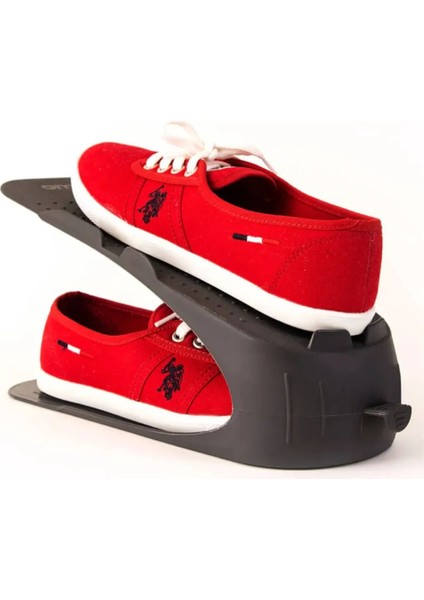 3'lü Siyah Ayakkabı Rampası Seti, Güvenli ve Pratik Kullanım Için Tasarlandı