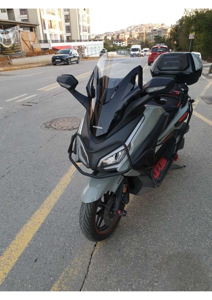 Honda Forza 250 Siperlik Ön Cam 2021-2025 Model 47CM Şeffaf Renkli 4mm Boy