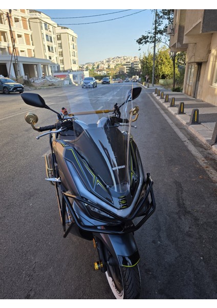 Honda Pcx Siperlik Ön Cam 2025 Model 66CM Şeffaf Renkli 4mm fiyatları