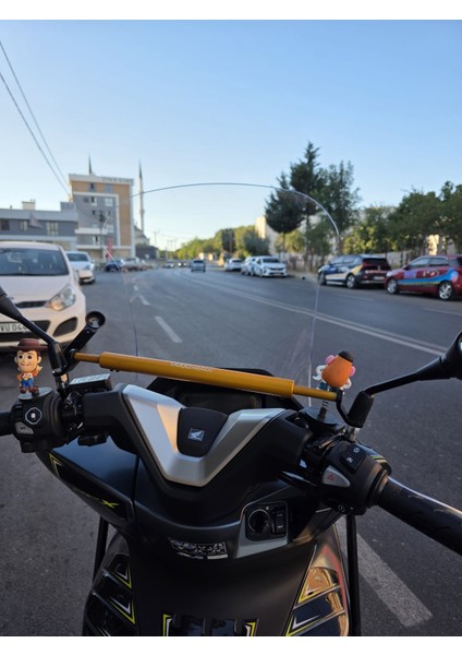 Honda Pcx Siperlik Ön Cam 2025 Model 66CM Şeffaf Renkli 4mm fırsatları