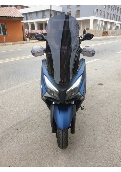 Kymco Xtown 250 I Siperlik Ön Cam 2020-2025 Model 83CM Siyah Renkli 4mm Uzun Cam indirimleri