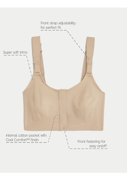 Body Soft: Pamuklu Ameliyat Sonrası Sütyeni