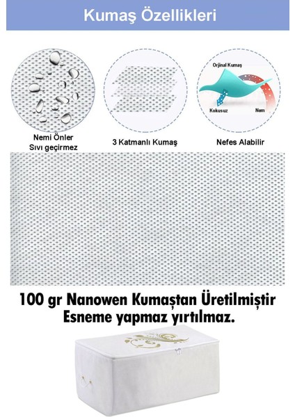 5'li Hurç ve Elbise Kılıfı Seti, 5 Farklı Boy, Düzenli Saklama Sağlar fırsatları