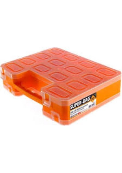 Turuncu 22'' Çift Yönlü Organizer, Çok Amaçlı ve Şık Saklama Çözümü