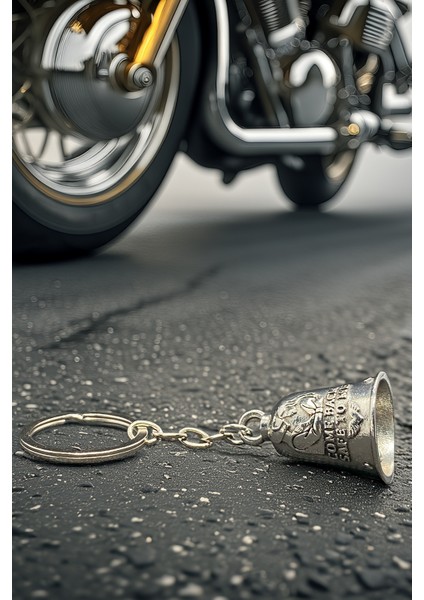 Çelik Anahtarlık Şans Çanı Guardian Bell – “bana Güvenle Dön” Model Shiney Aksesuar Özel Tasarım Koruyucu Luck Bell indirimleri