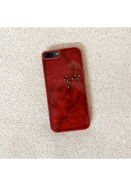 Apple iPhone 6s Plus Uyumlu Kılıf Zebana Fionka Silikon Kılıf Kırmızı fiyatları