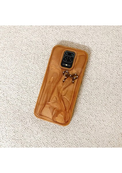 Xiaomi Redmi Note 9 Pro Max Uyumlu Kılıf Zebana Fionka Silikon Kılıf Kahverengi fiyatları
