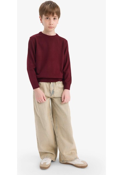 Erkek Çocuk Bisiklet Yaka Triko Kazak A4992A825WN fiyatları