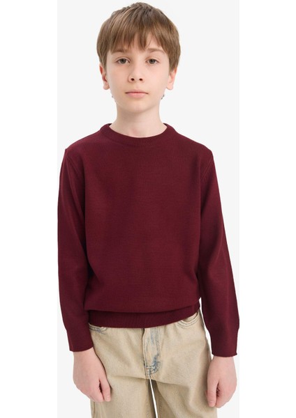 Erkek Çocuk Bisiklet Yaka Triko Kazak A4992A825WN modelleri