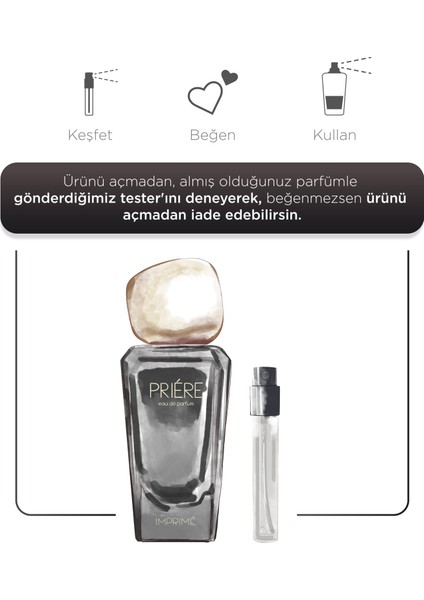 Prière Edp 50 ml & Seyahat Boy 15 ml Kadın Parfüm Seti I Baharatlı ve Çiçeksi I Erik, Karanfil, Gül indirimleri