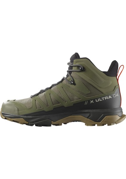 X Ultra 4 Mid Gtx Erkek Yeşil Outdoor Ayakkabı