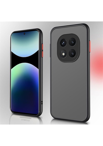 Xiaomi Redmi Note 14 Pro Kılıf Mat Parmak Izi Yapmaz Kamera Korumalı Renkli Tuşlu Sert Silikon Kapak fiyatları