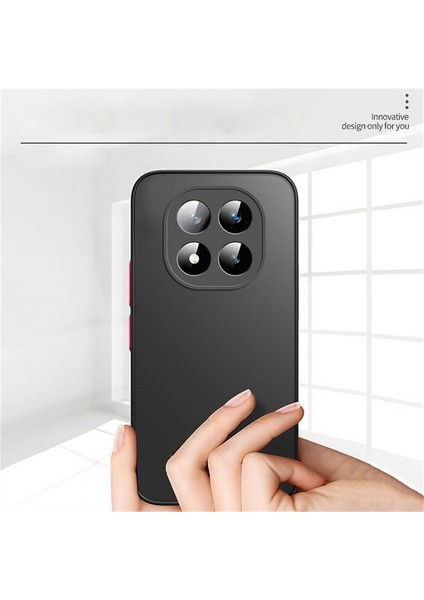Xiaomi Redmi Note 14 Pro Kılıf Mat Parmak Izi Yapmaz Kamera Korumalı Renkli Tuşlu Sert Silikon Kapak modelleri