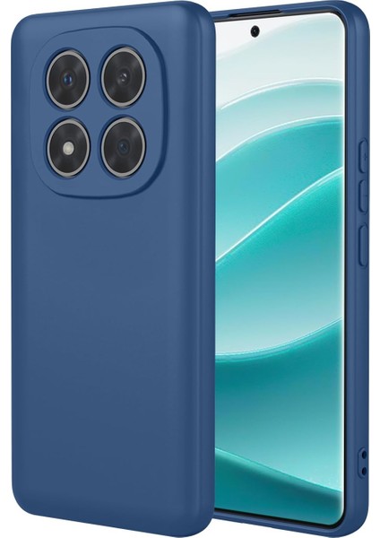 Xiaomi Redmi Note 14 Pro Kılıf Kadife Lansman Soft Yumuşak Liquid Silikon Kamera Korumalı Kapak
