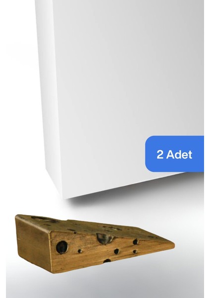 Kapı Stoperi Altın Eskitme Renk Dekoratif Kapı Tutucu Durdurucu 2 Adet Model 6