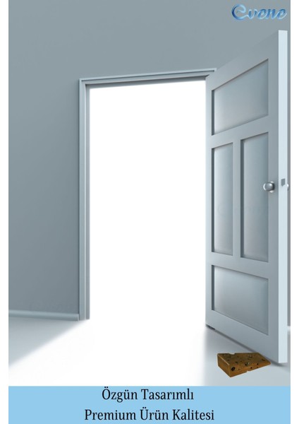 Kapı Stoperi Altın Eskitme Renk Dekoratif Kapı Tutucu Durdurucu 2 Adet Model 6