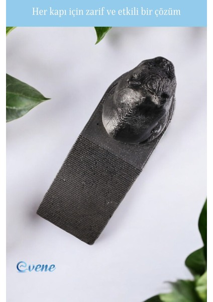 Kapı Stoperi Gümüş Eskitme Renk Dekoratif Kapı Tutucu Durdurucu Model 2