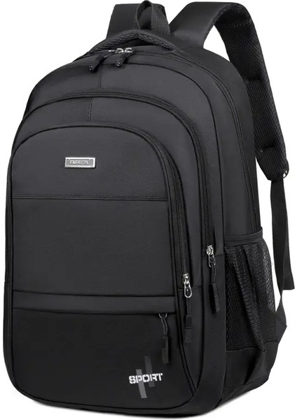 Öğrenci Sırt Çantası, Büyük Kapasiteli Seyahat Çantası, Şık Oxford Bez Çanta, Moda Bilgisayar Çantası, Yıkanabilir Sırt Çantası: Kırmızı (Yurt Dışından)